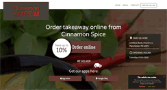 Desktop Screenshot of cinnamon-spice.com